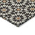 5' X 8' Charcoal Silver And Copper Floral Medallion Washable Indoor Outdoor Area Rug