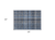 2' X 3' Blue Plaid Washable Non Skid Indoor Outdoor Area Rug