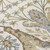 5' X 8' Ivory Green And Brown Floral Washable Indoor Outdoor Area Rug