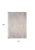 10' Gray and Yellow Chevron Non Skid Area Rug