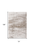 7' X 9' Gray and Beige Abstract Non Skid Area Rug