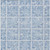 10' X 14' Sky Blue And Denim Blue Medallion Washable Indoor Outdoor Area Rug