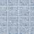 10' X 14' Sky Blue And Denim Blue Medallion Washable Indoor Outdoor Area Rug