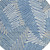 8' Blue Gray And Ivory Round Floral Washable Indoor Outdoor Area Rug