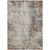 8' X 10' Ivory Blue And Copper Abstract Washable Indoor Outdoor Area Rug