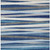 10' X 14' Navy Blue Ivory And Gray Striped Washable Indoor Outdoor Area Rug