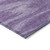 10' X 14' Purple And Ivory Abstract Washable Indoor Outdoor Area Rug