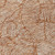 8' X 10' Copper And Beige Floral Washable Indoor Outdoor Area Rug