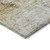 8' X 10' Taupe Black And Copper Abstract Washable Indoor Outdoor Area Rug