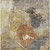 8' X 10' Taupe Black And Copper Abstract Washable Indoor Outdoor Area Rug
