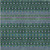 8' X 10' Green Blue And Purple Tribal Washable Indoor Outdoor Area Rug