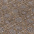 8' Chocolate And Gray Round Floral Washable Indoor Outdoor Area Rug