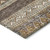 10' X 14' Chocolate And Gray Southwestern Washable Indoor Outdoor Area Rug