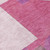 8' Blush And Mauve Round Geometric Washable Indoor Outdoor Area Rug