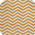 8' Orange And Beige Round Chevron Washable Indoor Outdoor Area Rug
