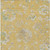 8' X 10' Gold Beige And Fern Green Floral Washable Indoor Outdoor Area Rug