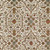 8' X 10' Ivory Brown And Red Floral Washable Indoor Outdoor Area Rug