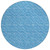 8' Round Blue Round Geometric Washable Non Skid Indoor Outdoor Area Rug