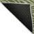 10' X 14' Olive Green And Light Green Abstract Washable Indoor Outdoor Area Rug