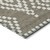 10' X 14' Taupe And Ivory Geometric Washable Indoor Outdoor Area Rug