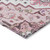9' X 12' Pink Ivory And Gray Oriental Washable Indoor Outdoor Area Rug