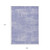 9' X 12' Lavender Purple And Lilac Abstract Washable Indoor Outdoor Area Rug