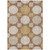 8' X 10' Brown Beige And Ivory Geometric Washable Indoor Outdoor Area Rug
