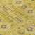 8' Gold Wheat And Gray Round Oriental Washable Indoor Outdoor Area Rug