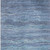 3' X 5' Blue Ivory And Gray Striped Washable Area Rug With UV Protection - 
