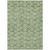10' X 14' Green And Ivory Geometric Washable Indoor Outdoor Area Rug - 583347
