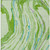 10' X 14' Green Teal Blue And Purple Abstract Washable Indoor Outdoor Area Rug