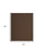 2' X 3' Brown Hand Woven Area Rug