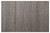 5' X 7' Gray Striped Hand Woven Area Rug