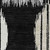 8' Black Gray And Ivory Round Geometric Washable Indoor Outdoor Area Rug