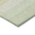 3' X 5' Artichoke Green Striped Washable Indoor Outdoor Area Rug