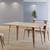 30" Steel And Wood Dining Table