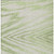 10' X 14' Artichoke Green And Gray Abstract Washable Indoor Outdoor Area Rug