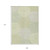 9' X 12' Mint Green And Light Purple Geometric Washable Indoor Outdoor Area Rug