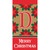 Merry Christmas Monogram Mini Flag - 603799837309