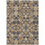 3' X 5' Wheat And Gold Geometric Washable Indoor Outdoor Area Rug