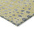 10' X 14' Gold And Wheat Abstract Washable Indoor Outdoor Area Rug