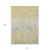 10' X 14' Gold And Wheat Abstract Washable Indoor Outdoor Area Rug