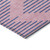 10' X 14' Pink And Blue Geometric Washable Indoor Outdoor Area Rug