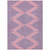 10' X 14' Pink And Blue Geometric Washable Indoor Outdoor Area Rug