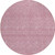 8' Blush And Ivory Round Geometric Washable Indoor Outdoor Area Rug