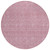 8' Blush And Ivory Round Geometric Washable Indoor Outdoor Area Rug