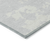8' X 10' Silver And Gray Abstract Washable Indoor Outdoor Area Rug