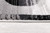 10' Black Gray and White Geometric Power Loom Distressed Runner Rug
