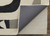 8' X 10' Gray and Ivory Wool Abstract Hand Tufted Area Rug