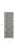 10' Ivory and Gray Abstract Power Loom Worn Faded Runner Rug With Fringe